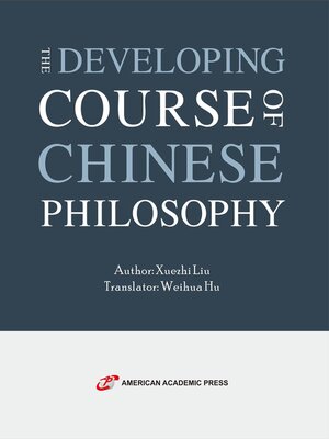 cover image of The Developing Course of Chinese Philosophy